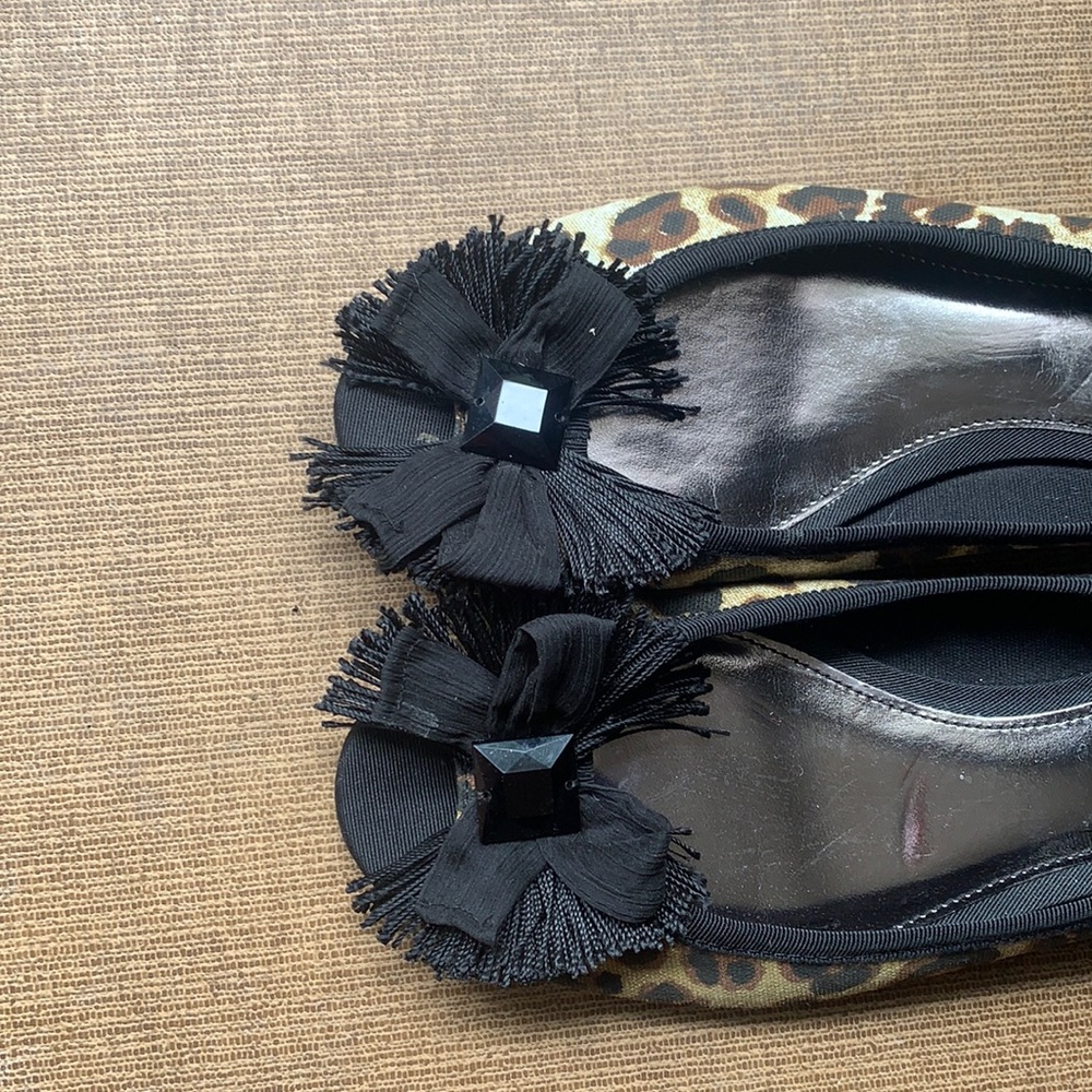 ALFANI Leopard Flats